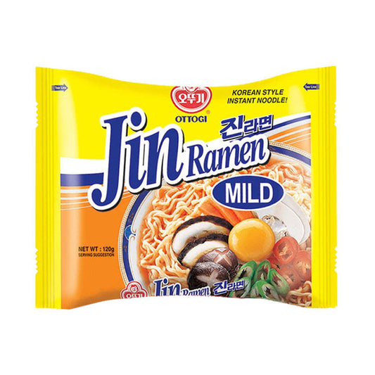 Ottogi Jin Ramen Mild (Pouch) - 120 grams