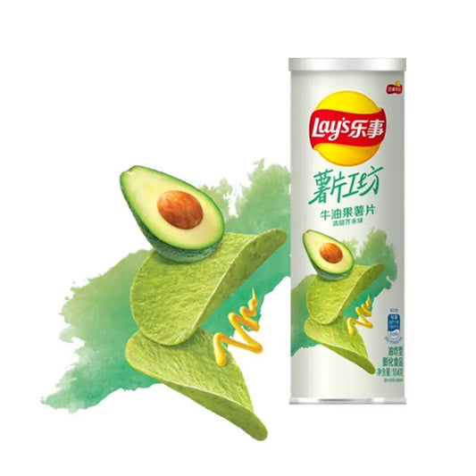 Lays Premium Avocado & Wasabi Mayo Flavor - 104 grams