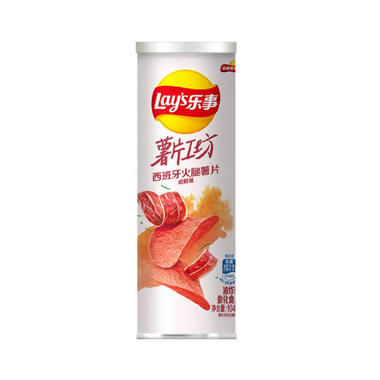 Lays Premium Spanish Iberico Pork Flavor - 104 grams