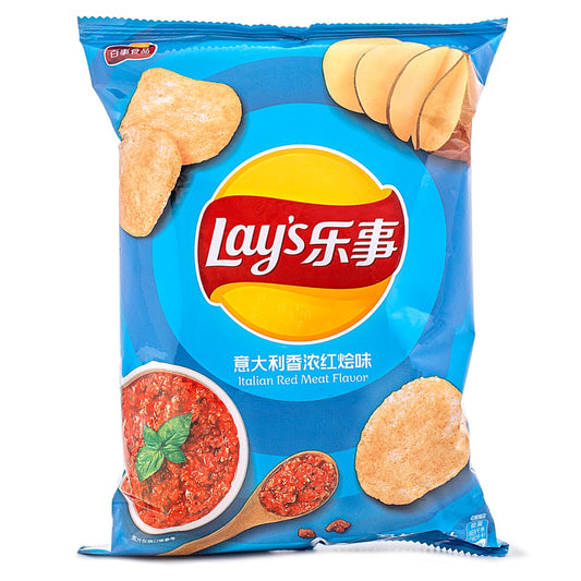 Lays Italian Red Meat Flavor - 70 grams