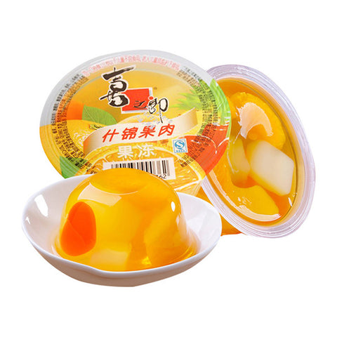 Mixed Fruits Jelly Cup (with real fruits) - 200 grams