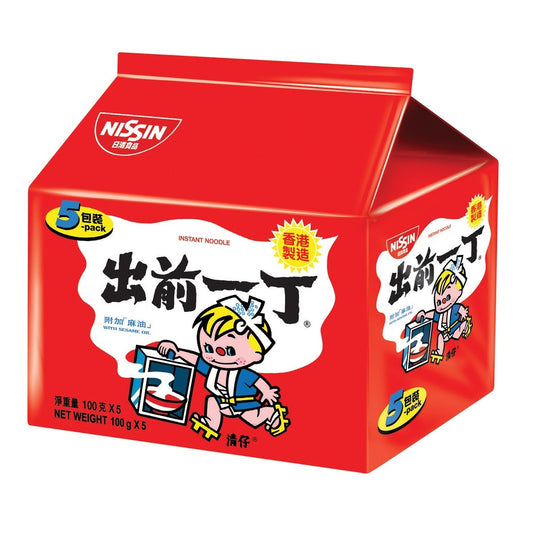 Nissin Demae Iccho Sesame Oil Noodle Soup - 100 grams x 5 packs