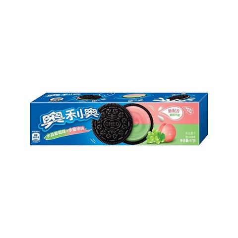 Oreo Limited Edition Green Grape & Peach Flavor - 97 grams