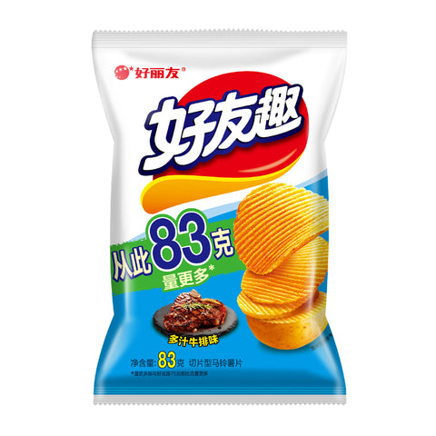 Orion Poca Potato Chips (Juicy Steak Flavor) - 83 grams