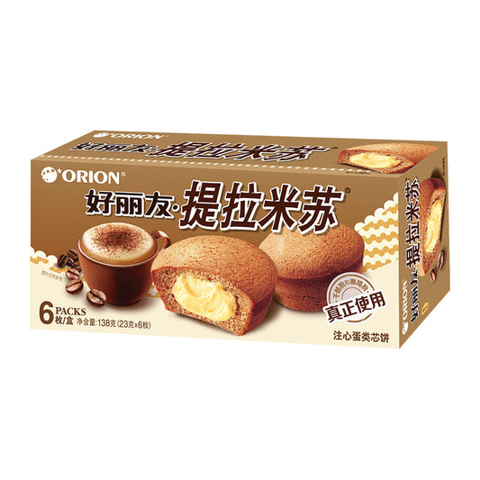 Orion Tiramisu Choco Pie - 138 grams (6 pcs)