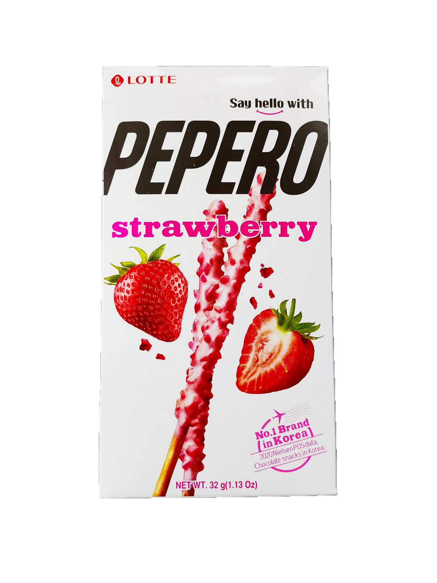 Lotte Pepero Strawberry - 32 grams