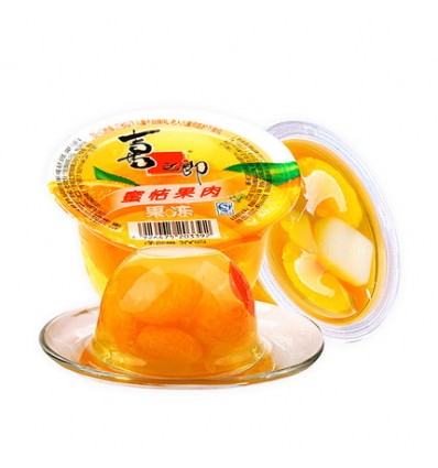 Ponkan Jelly Cup (with real fruits) - 200 grams