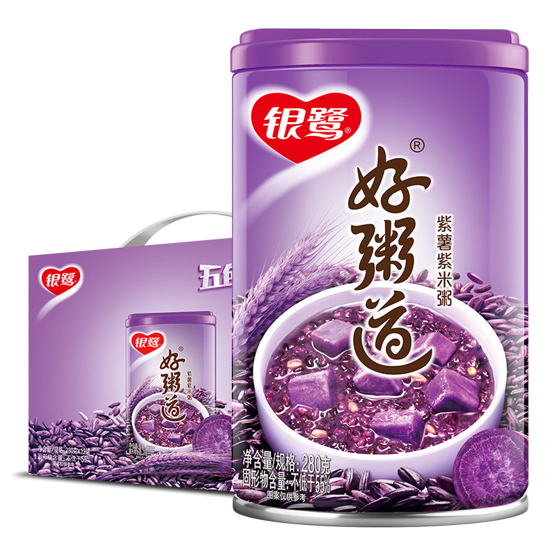 Yanlu Purple Potato & Purple Rice Porridge - 280 grams