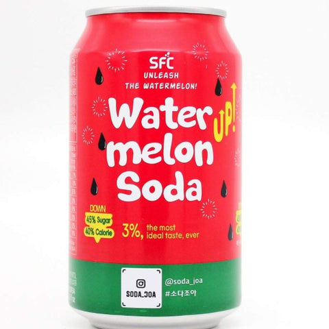 SFC Bio Korean Sparkling Watermelon Soda - 350 ml