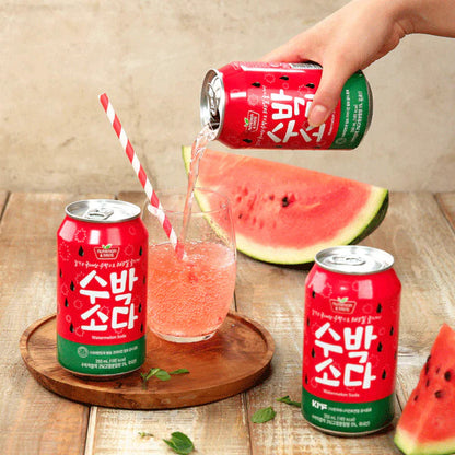 SFC Bio Korean Sparkling Watermelon Soda - 350 ml