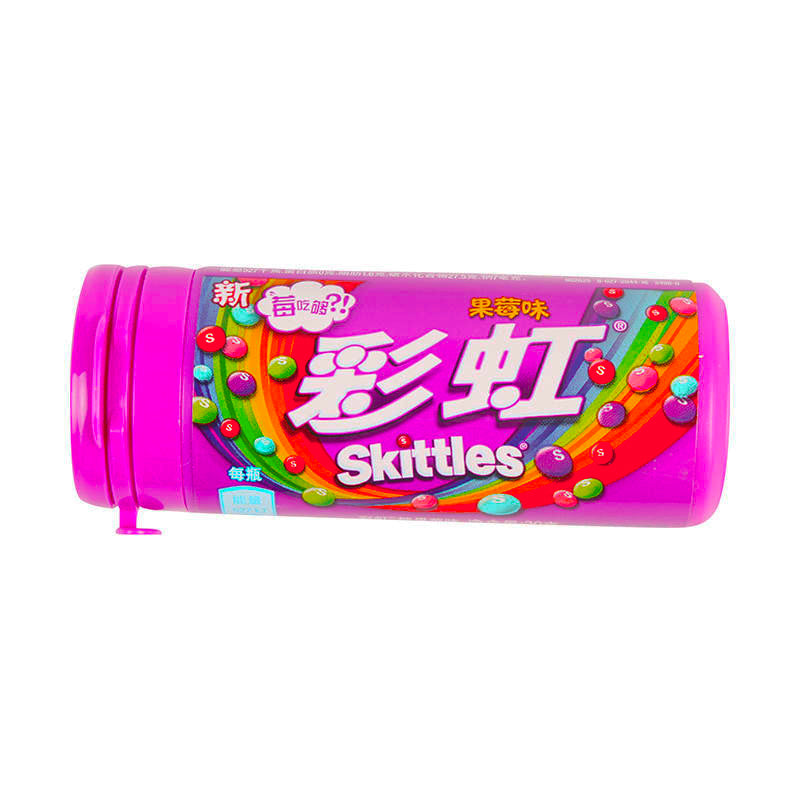 Skittles 浆果味紫色管装 - 30 克