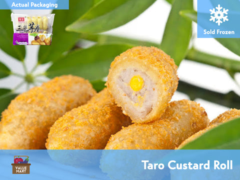 Taro Custard Roll - 350 grams (12 pcs)