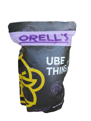 Orell's Ube Thins in Pouch - 150 grams
