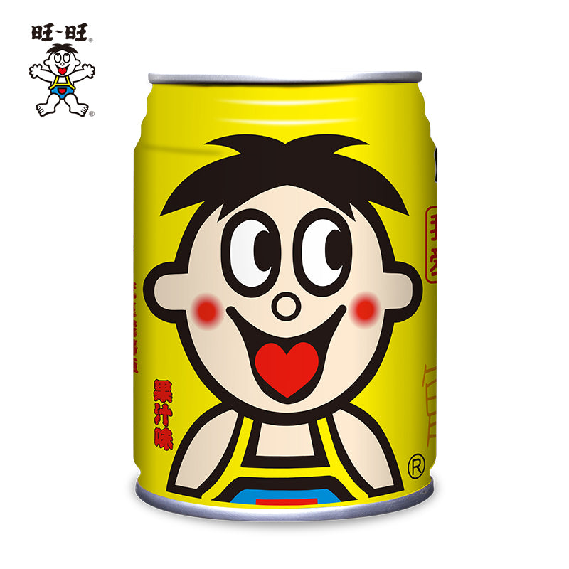 Wang Wang Milk Drink Mixed Fruit Flavor (Can) - 245 ml